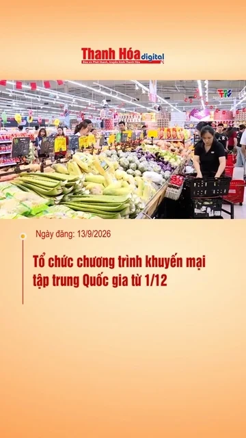 Tổ chức chương trình khuyến mại tập trung Quốc gia từ 1/12