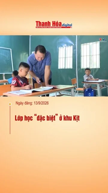 Lớp học “đặc biệt” ở khu Kịt