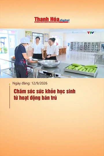 Chăm sóc sức khỏe học sinh từ hoạt động bán trú
