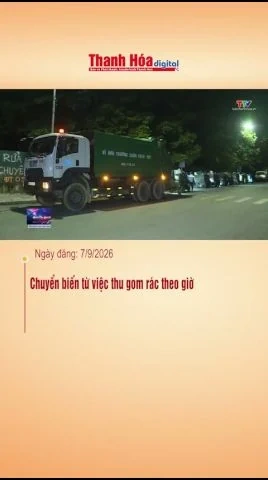 Chuyển biến từ việc thu gom rác theo giờ