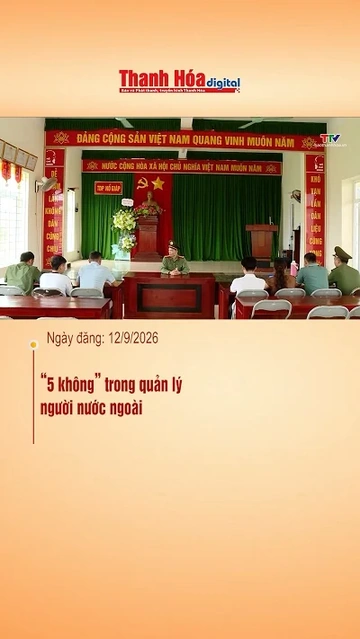 “5 không” trong quản lý người nước ngoài