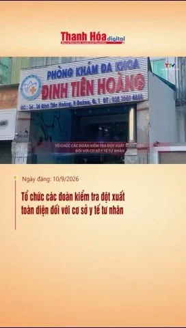 Tổ chức các đoàn kiểm tra đột xuất toàn diện đối với cơ sở y tế tư nhân