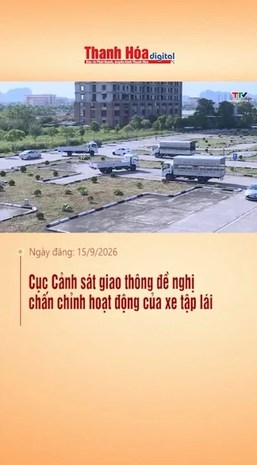 Cục Cảnh sát giao thông đề nghị chấn chỉnh hoạt động của xe tập lái