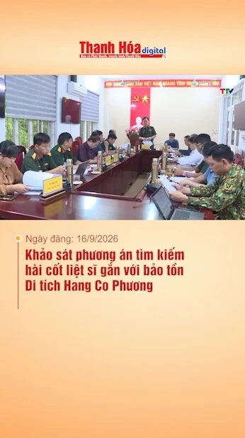 Khảo sát phương án tìm kiếm hài cốt liệt sĩ gắn với bảo tồn Di tích Hang Co Phương