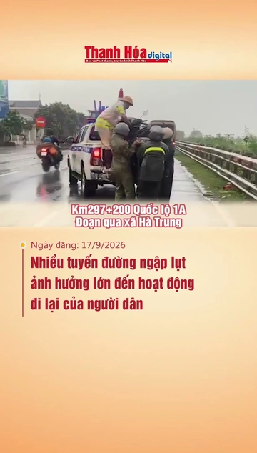Nhiều tuyến đường ngập lụt ảnh hưởng lớn đến hoạt động đi lại của người dân