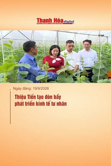Xã Thiệu Tiến tạo đòn bẩy phát triển kinh tế tư nhân