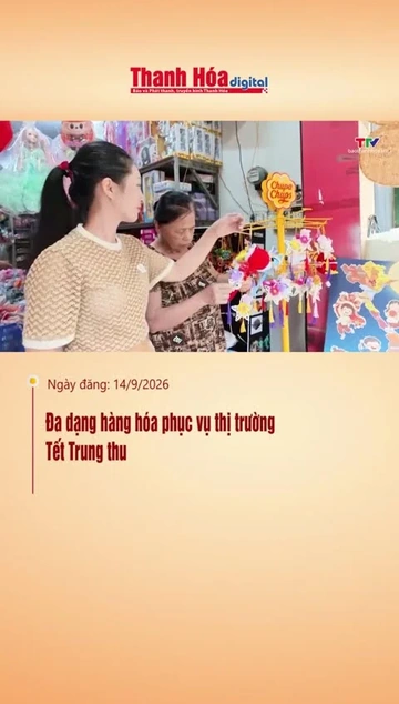 Đa dạng hàng hóa phục vụ thị trường Tết Trung thu