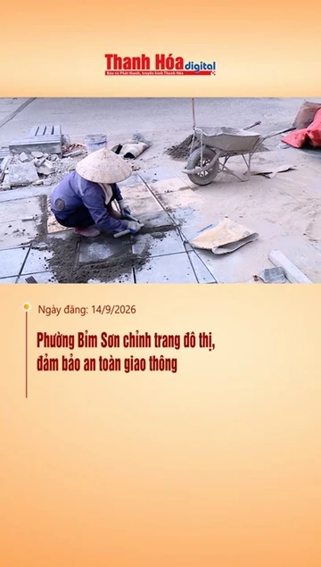 Phường Bỉm Sơn chỉnh trang đô thị, đảm bảo an toàn giao thông
