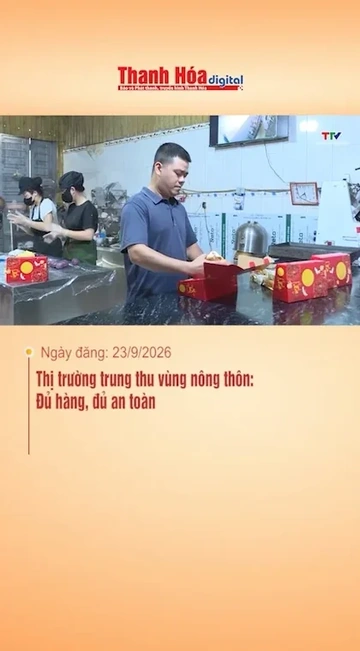 Thị trường trung thu vùng nông thôn: Đủ hàng, đủ an toàn