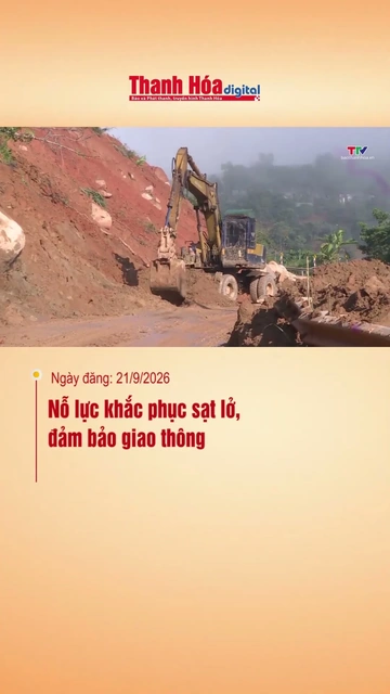 Nỗ lực khắc phục sạt lở, đảm bảo giao thông