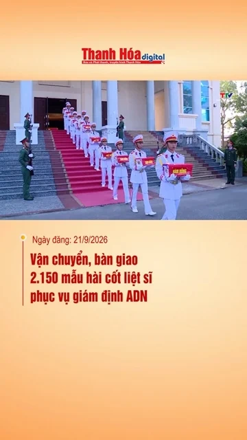 Vận chuyển, bàn giao 2.150 mẫu hài cốt liệt sĩ phục vụ giám định ADN
