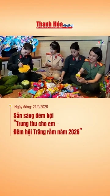 Sẵn sàng đêm hội “Trung thu cho em – Đêm hội Trăng rằm năm 2026”