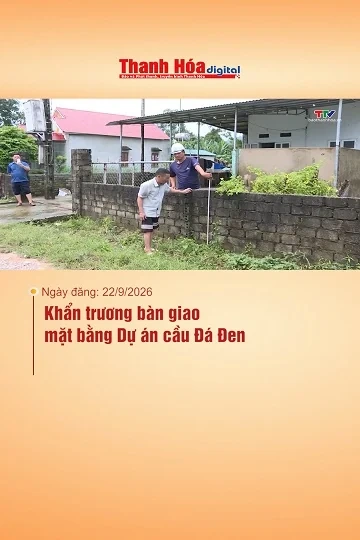 Khẩn trương bàn giao mặt bằng Dự án cầu Đá Đen