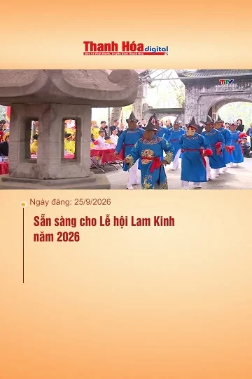 Sẵn sàng cho Lễ hội Lam Kinh năm 2026