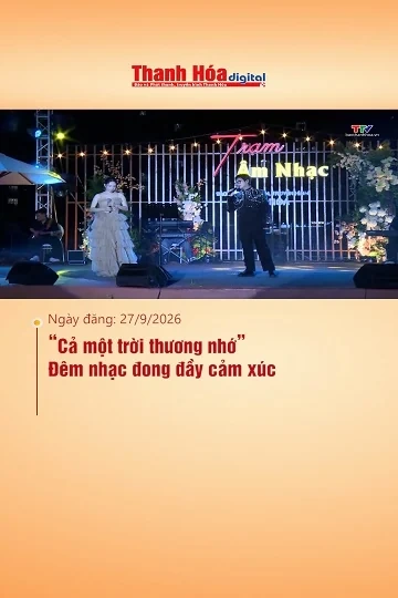 “Cả một trời thương nhớ” - Đêm nhạc đong đầy cảm xúc