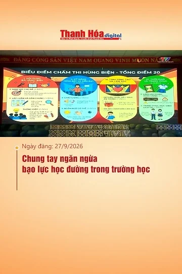 Chung tay ngăn ngừa bạo lực học đường trong trường học