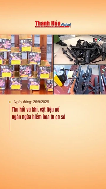 Thu hồi vũ khí, vật liệu nổ - ngăn ngừa hiểm họa từ cơ sở
