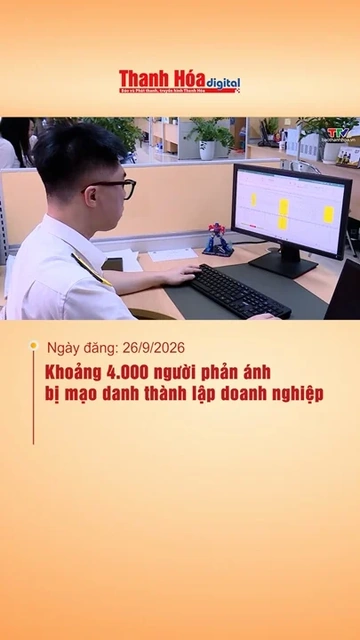 Khoảng 4.000 người phản ánh bị mạo danh thành lập doanh nghiệp