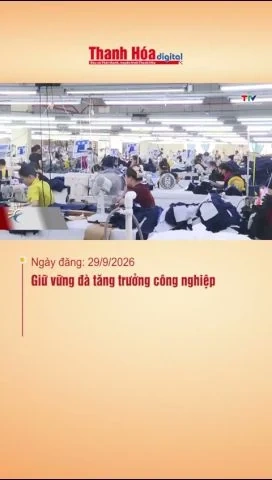 Giữ vững đà tăng trưởng công nghiệp