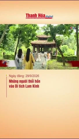 Những người thổi hồn vào Di tích Lam Kinh