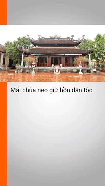 Mái chùa neo giữ hồn dân tộc