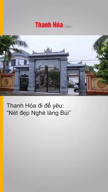 Nét đẹp Nghè làng Bùi