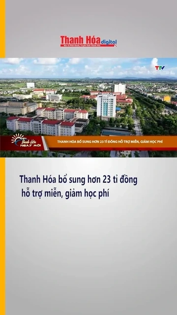 Thanh Hóa bổ sung hơn 23 tỉ đồng hỗ trợ miễn, giảm học phí