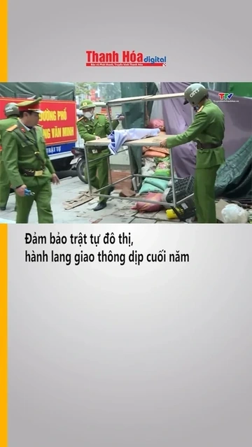 Đảm bảo trật tự đô thị, hành lang giao thông dịp cuối năm