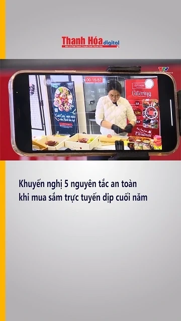 Khuyến nghị 5 nguyên tắc an toàn khi mua sắm trực tuyến dịp cuối năm