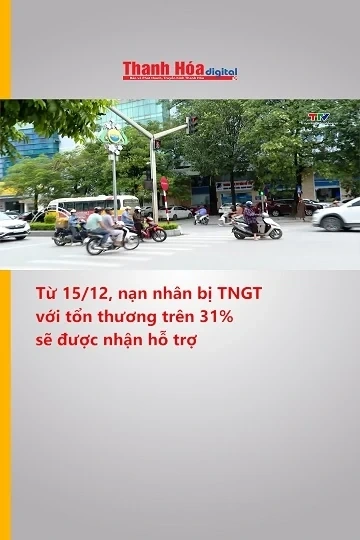 Từ 15/12, nạn nhân bị tai nạn giao thông với tổn thương trên 31% sẽ được nhận hỗ trợ