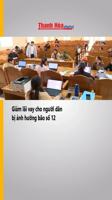 Giảm lãi vay cho người dân bị ảnh hưởng bão số 12