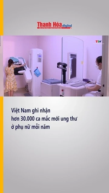 Việt Nam ghi nhận hơn 30.000 ca mắc mới ung thư ở phụ nữ mỗi năm