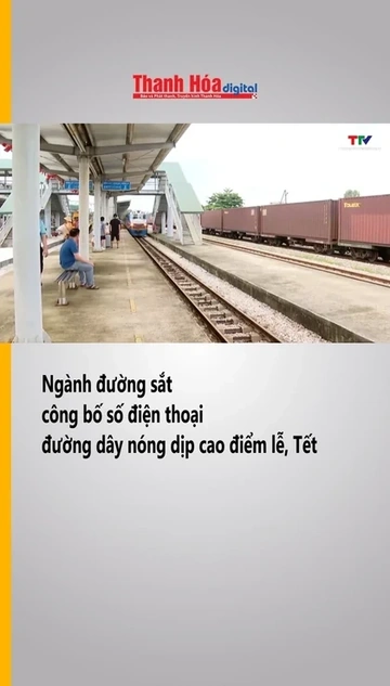Ngành đường sắt công bố số điện thoại đường dây nóng dịp cao điểm lễ, Tết