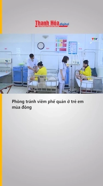 Phòng tránh viêm phế quản ở trẻ em mùa đông