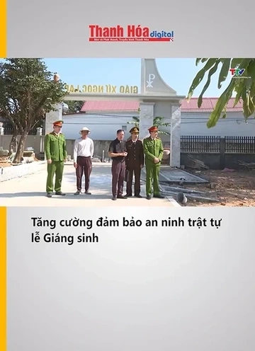 Tăng cường đảm bảo an ninh trật tự lễ Giáng sinh