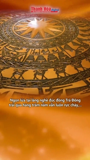 Làng nghề đúc đồng Trà Đông đỏ lửa xuyên đêm mỗi dịp tết về