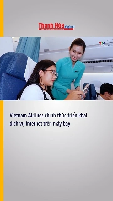 Vietnam Airlines chính thức triển khai dịch vụ Internet trên máy bay