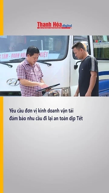 Yêu cầu đơn vị kinh doanh vận tải đảm bảo nhu cầu đi lại an toàn dịp Tết