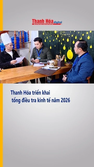Thanh Hóa triển khai tổng điều tra kinh tế năm 2026