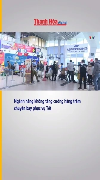 Ngành hàng không tăng cường hàng trăm chuyến bay phục vụ Tết