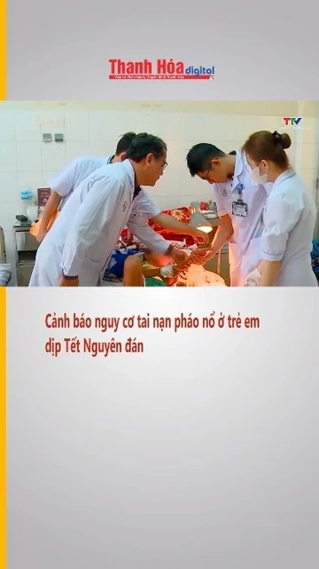 Cảnh báo nguy cơ tai nạn pháo nổ ở trẻ em dịp Tết Nguyên đán