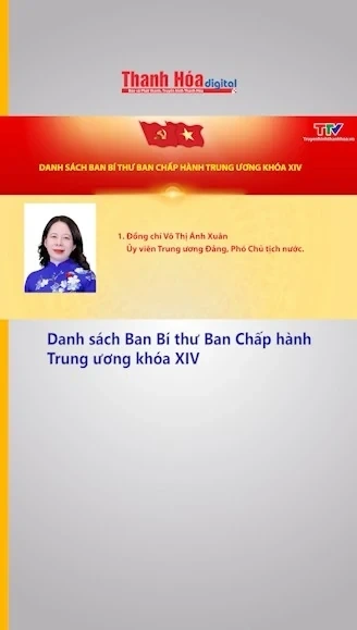 Danh sách Ban Bí thư Ban Chấp hành Trung ương khóa XIV