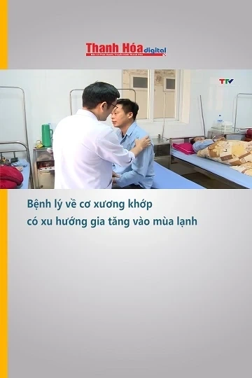 Bệnh lý về cơ xương khớp có xu hướng gia tăng vào mùa lạnh