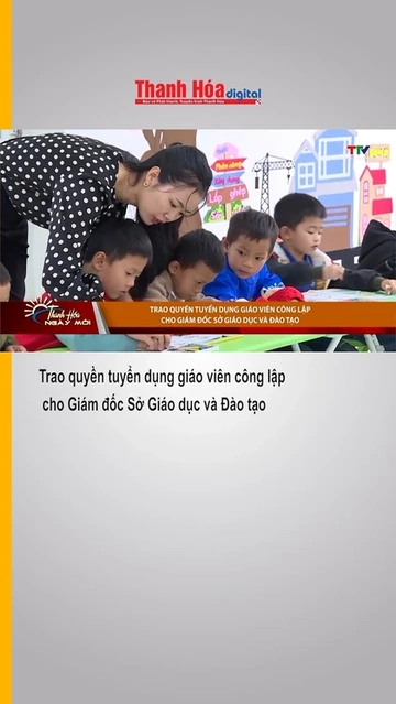 Trao quyền tuyển dụng giáo viên công lập cho Giám đốc Sở Giáo dục và Đào tạo