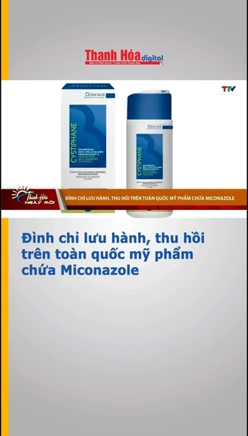Cục Quản lý Dược (Bộ Y tế) quyết định đình chỉ lưu hành và thu hồi trên toàn quốc 8 sản phẩm mỹ phẩm
