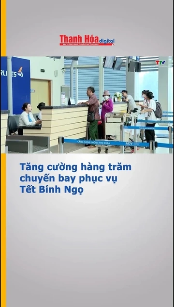 Ngành hàng không tăng cường hàng trăm chuyến bay phục vụ Tết