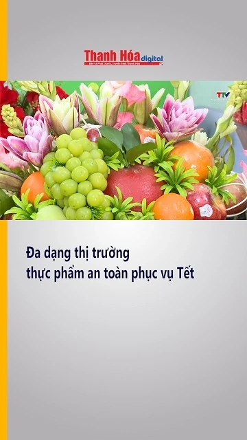 Đa dạng thị trường thực phẩm an toàn phục vụ Tết