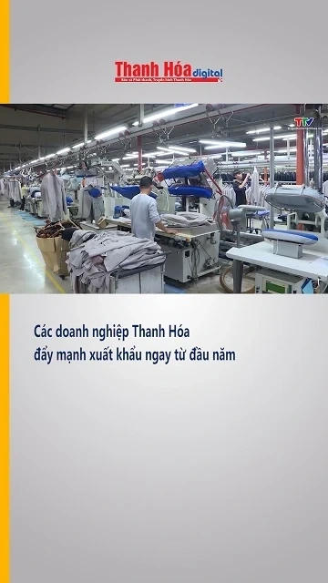 Các doanh nghiệp Thanh Hóa đẩy mạnh xuất khẩu ngay từ đầu năm 1