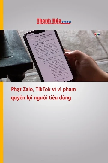 Phạt Zalo, TikTok vì vi phạm quyền lợi người tiêu dùng