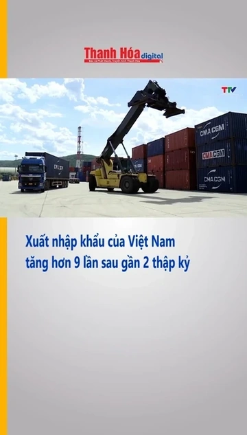 Xuất nhập khẩu của Việt Nam tăng hơn 9 lần sau gần 2 thập kỷ